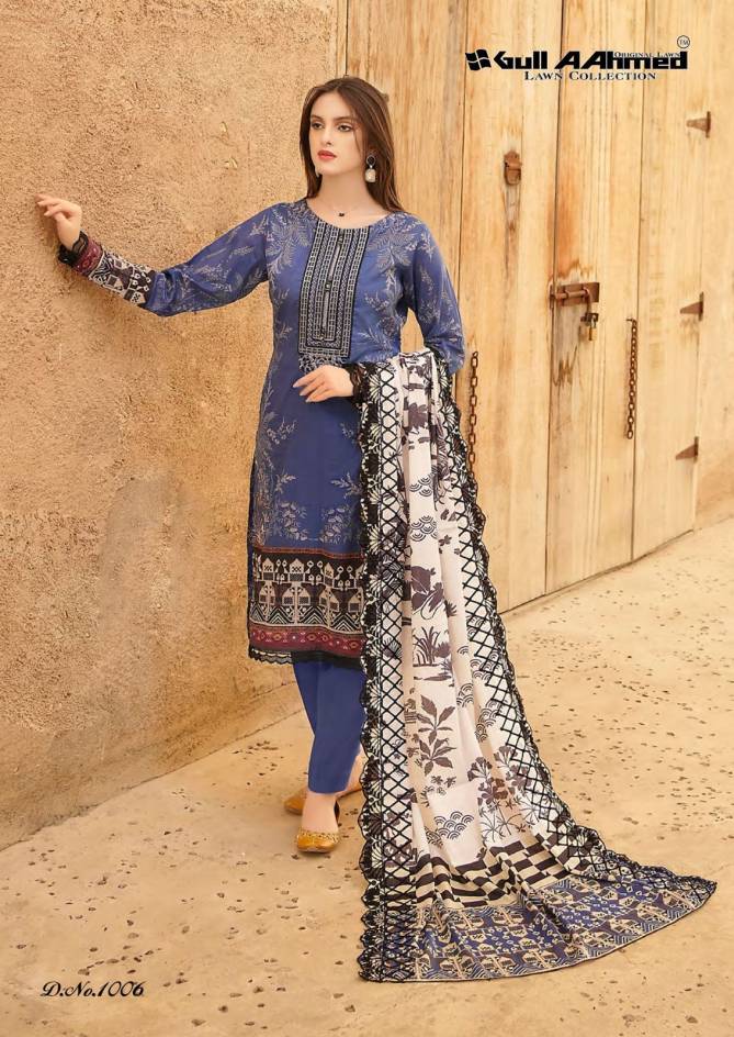 Al Zahra By Gull A Ahmed Lawn Cotton Dress Material Wholesale Price In Surat